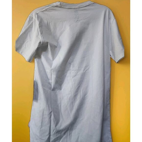 Vast Life Graphic T-Shirt Small White Surfing NWT A130 Excellent New Cotton - Picture 3 of 5